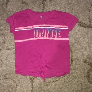 Girls purple “dance” shirt